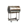 Barbecue oildrum steel met onderstel