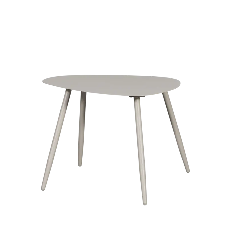 Bijzettafel metaal mist 50x68 cm