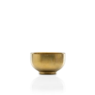 Bowl Vintage gold Host 12x7 cm double wall