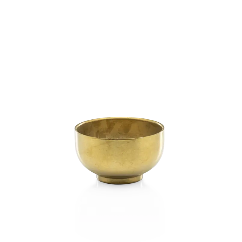 Bowl Vintage gold Host 12x7cm double wall