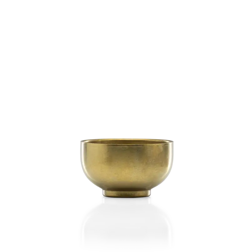 Bowl Vintage gold Host 12x7cm double wall