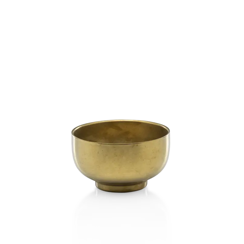 Bowl Vintage gold Host 13x7.5cm double wall