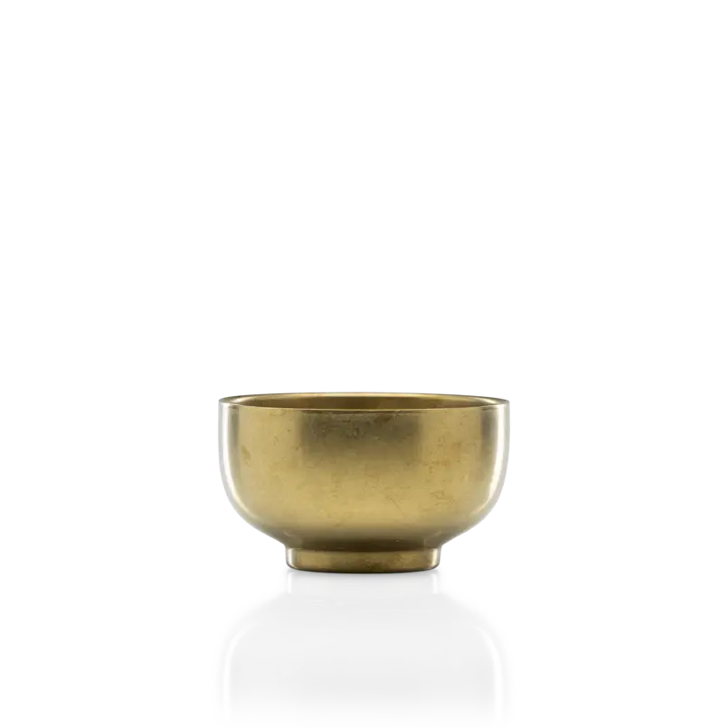 Bowl Vintage gold Host 13x7.5cm double wall