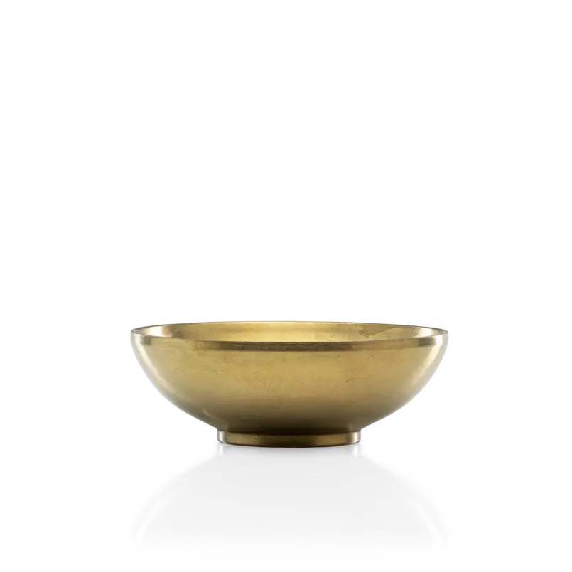 Bowl Vintage gold Host 18x6cm double wall