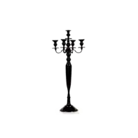 Buffetkandelaar Zwart 5-armig 98 cm