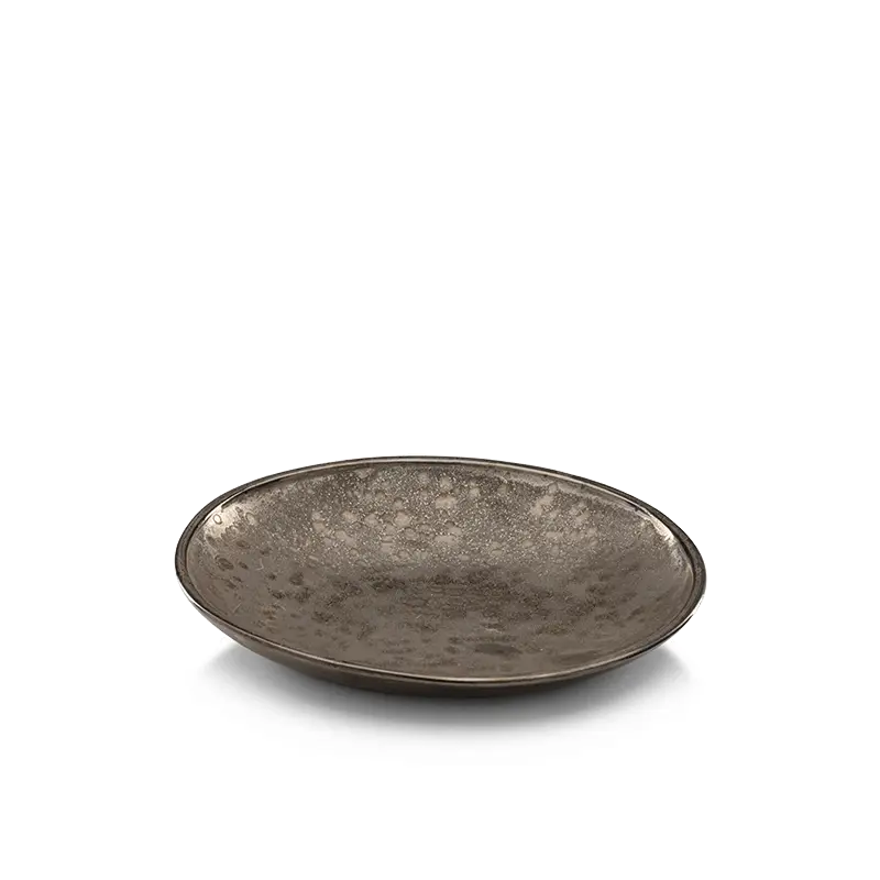 Charcoal Cala diep bord antraciet 23x4.5cm
