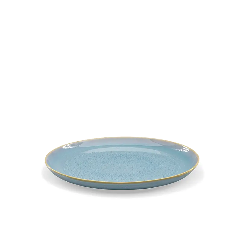 Cloudy Blue plat bord 26cm