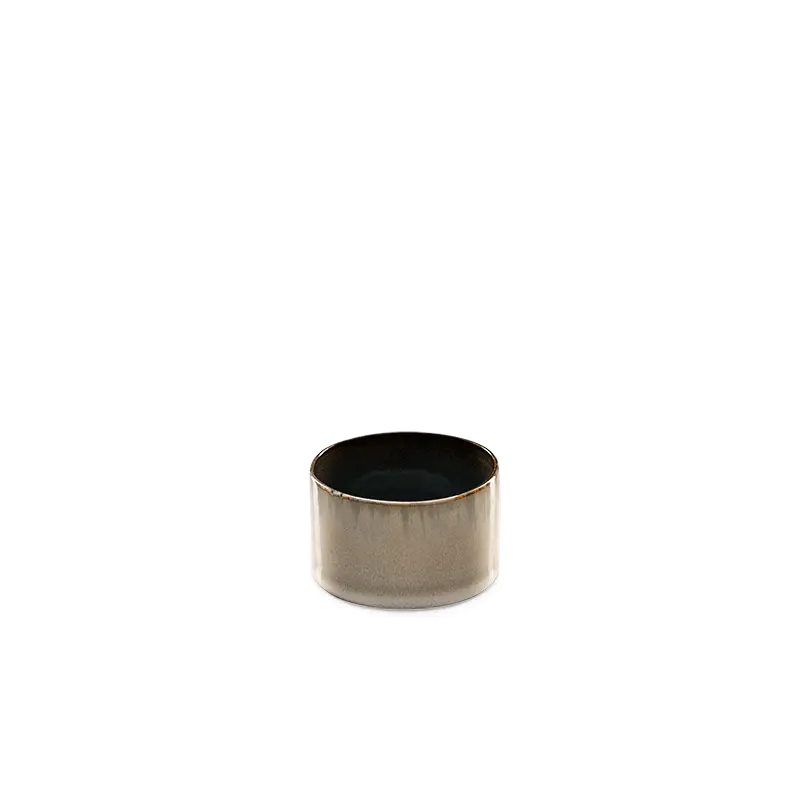 Cylinder misty grey 7.5cm