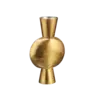 Decoratievaas goud hoog