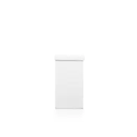 Decoratiezuil Laag Weelderig Wit