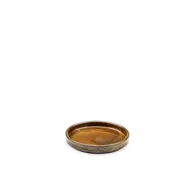 Diep bordje donkerbruin 13,5cm