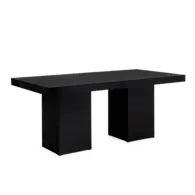 Dinertafel laag 180x110cm