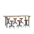 Dinertafel laag 200x80cm