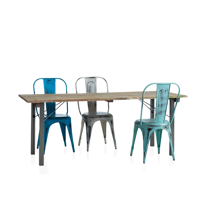 Dinertafel laag 200x80cm