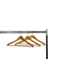 Dubbele Confectierek incl. 80 hangers