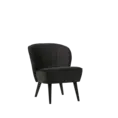 Fauteuil Velour - Antraciet