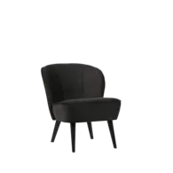 Fauteuil Velour - Antraciet