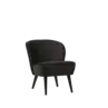 Fauteuil Velour - Antraciet