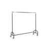Garderoberek op wielen met 40 haken