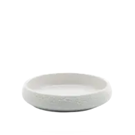 Gebogen kom Vulcano wit 24cm