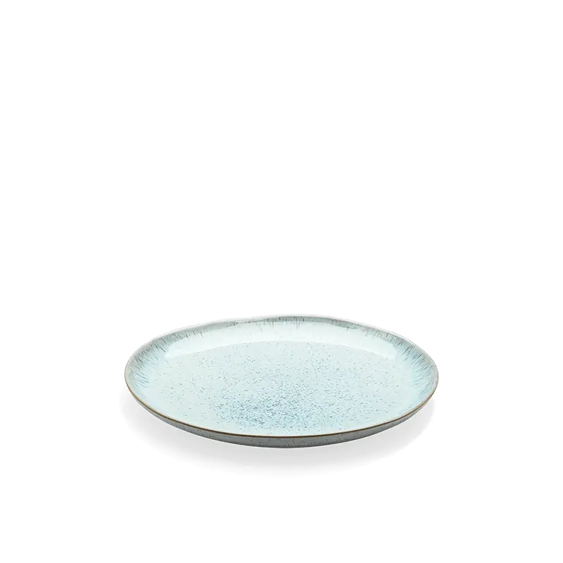 Ice blue plat bord 28cm