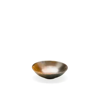 Kom donkerbruin 15,5cm