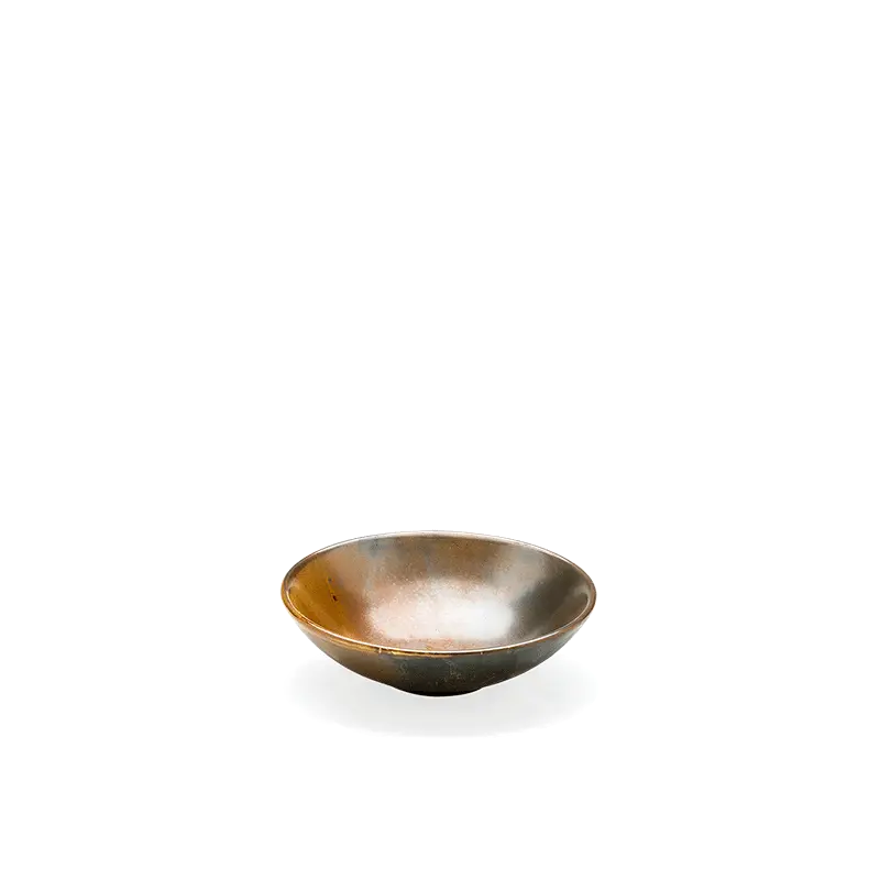 Kom donkerbruin 15,5cm