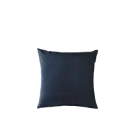 Kussen velour donkerblauw 50x50 cm