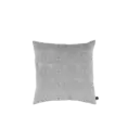 Kussen velour grijs structuur 50x50 cm
