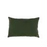 Kussen velour groen structuur 60x40 cm