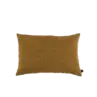 Kussen velour oker structuur 40x60 cm