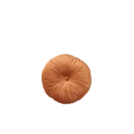 Kussen velour rond roest 40 cm