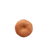 Kussen velour rond roest 40 cm