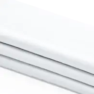 Laken Wit met Satijnband 180x180 cm