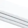 Laken Wit met Satijnband 270x140 cm