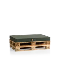Lounge hocker olijfgroen