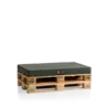 Lounge hocker olijfgroen