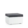 Lounge hocker Weelderig Wit