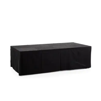 Podiumrok zonder plooi 40*400cm zwart