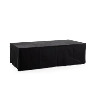 Podiumrok zonder plooi 60*400cm zwart