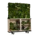 Room divider Stoer Steiger met Urban groen