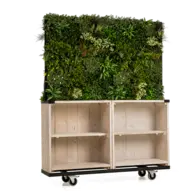 Room divider Stoer Steiger met Urban groen