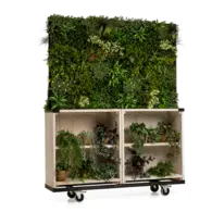 Room divider Stoer Steiger met Urban groen