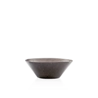 Rustico bowl stone black 15.3cm