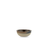 Sergio bowl grey/ rusty brown 11cm
