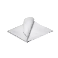 Servet Wit met Satijnband 60x60 cm
