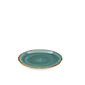 Sideplate rond Craft blue