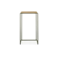 Statafel open frame olijfgroen 60x60cm