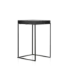 Statafel Zwoel Zwart XL open frame 70x70 cm