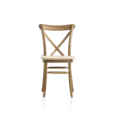 Stoel Crossback Venetië met kussen